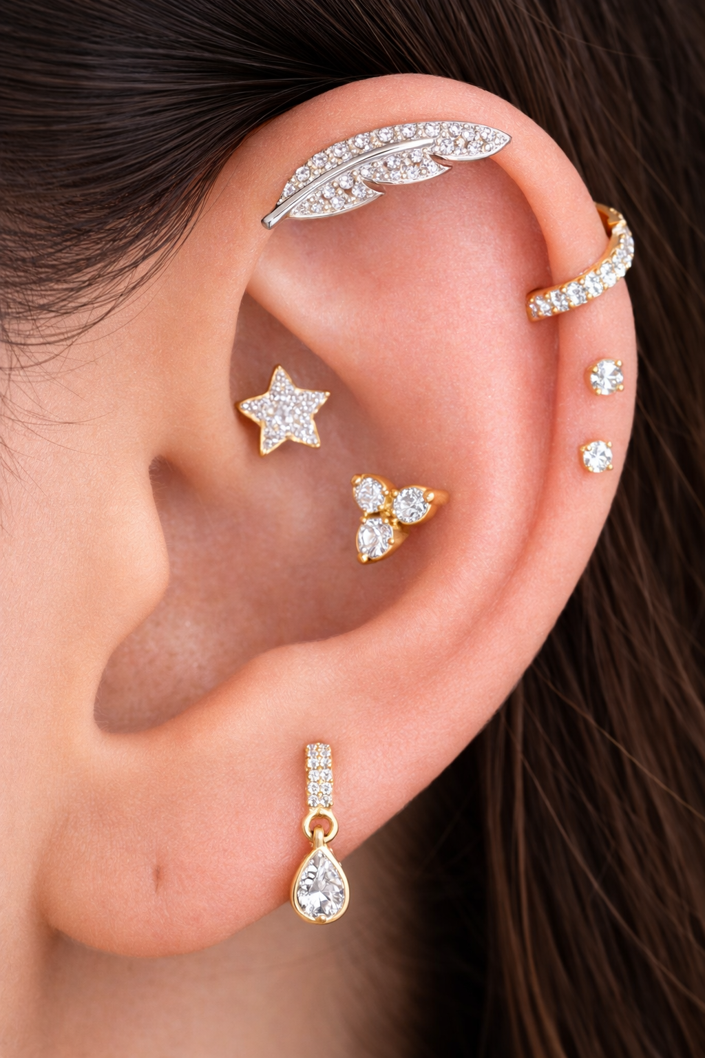 Lumi Tri Studs