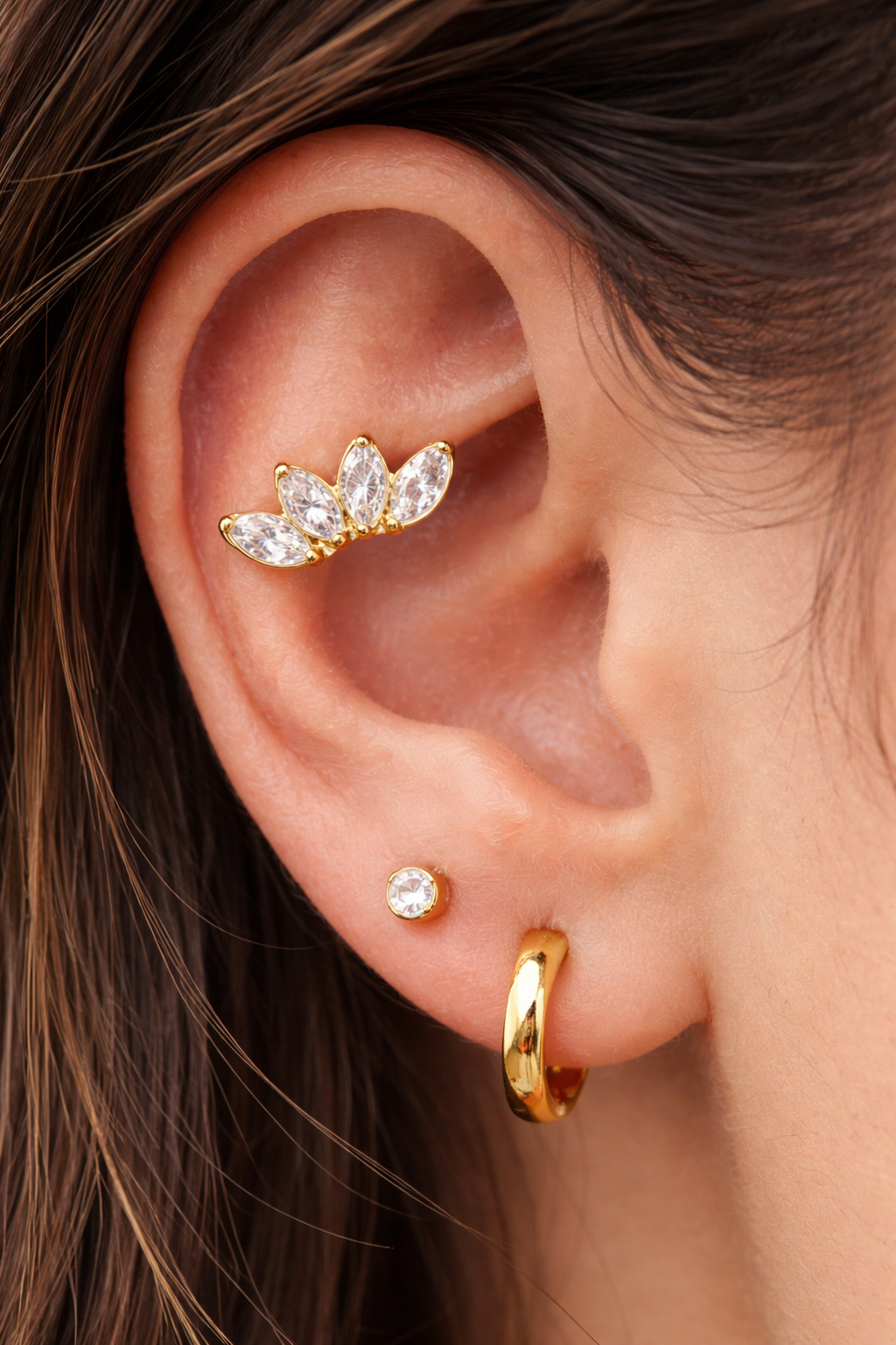 Solea Radiant Flatback Stud