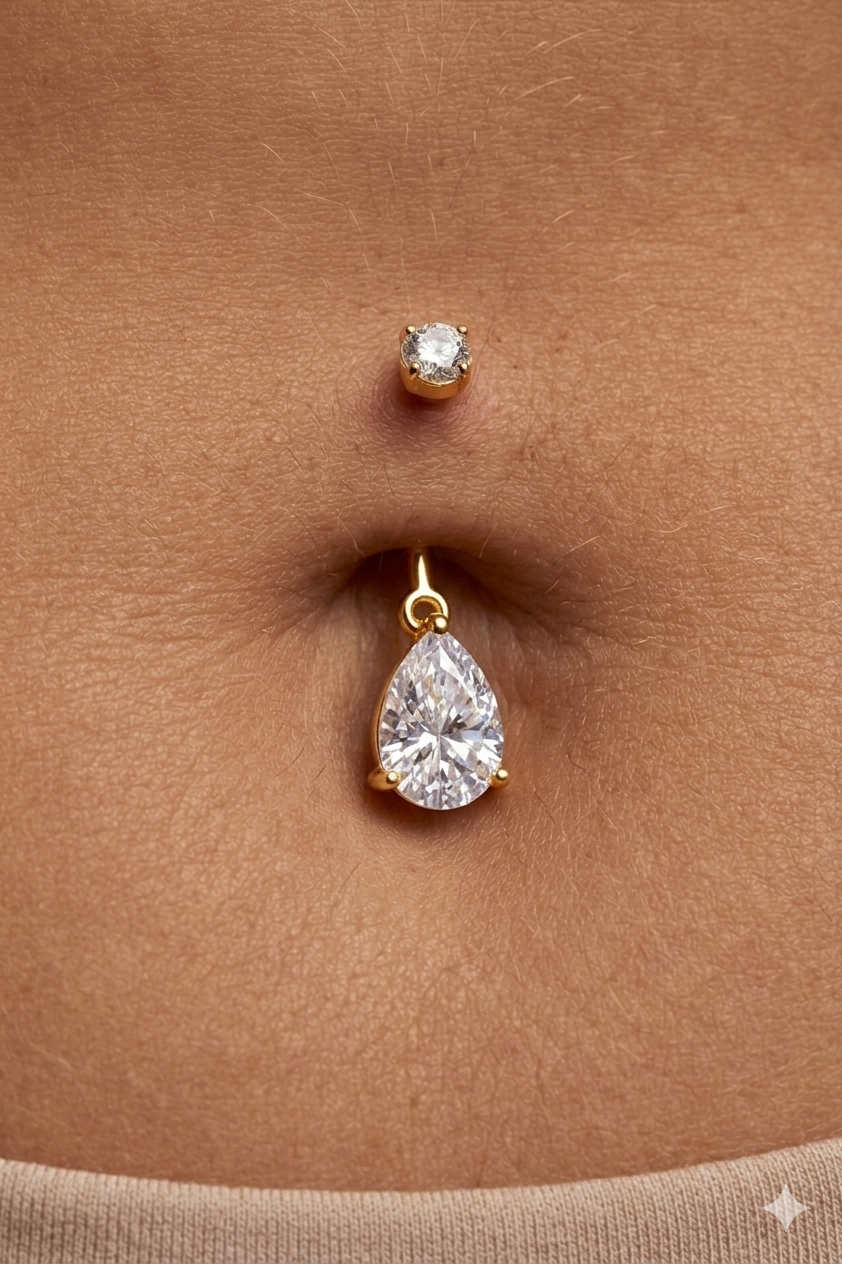 Vyrion Tri Edge Belly Piercing