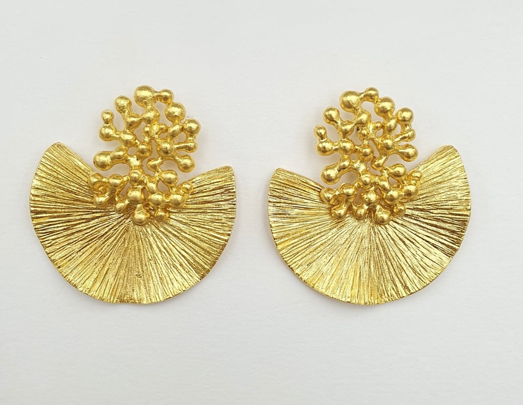 Solar Fan Earrings
