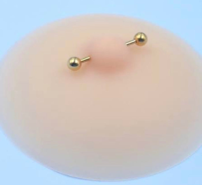 Nipple piercing