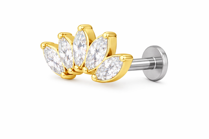 Solea Radiant Flatback Stud