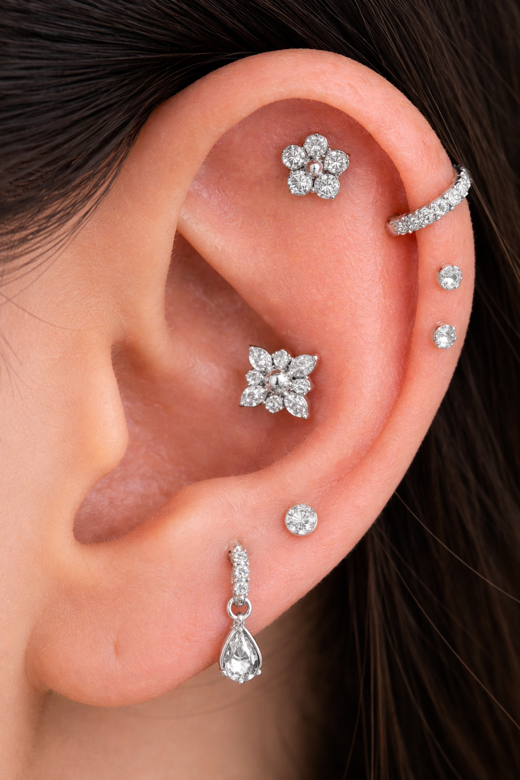 Luméa Daisy Flatback Stud