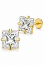 Qube  Flatback Stud