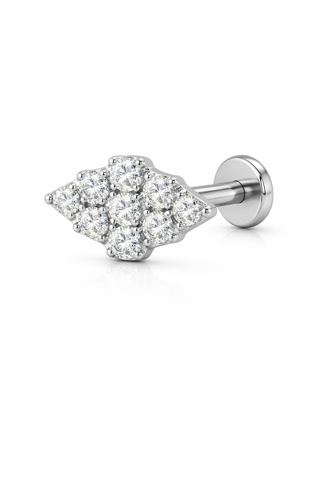 Radiant Cluster Flatback Stud