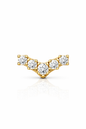 Velora Zircon Flatback Stud