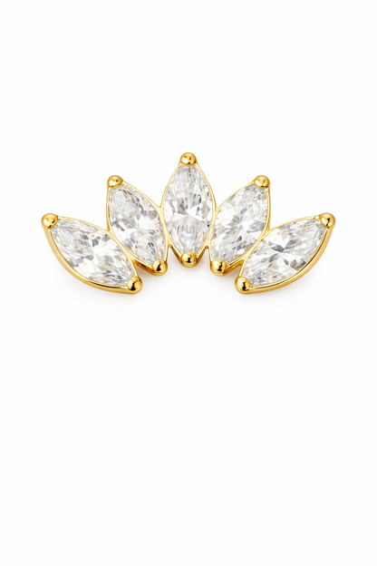 Solea Radiant Flatback Stud