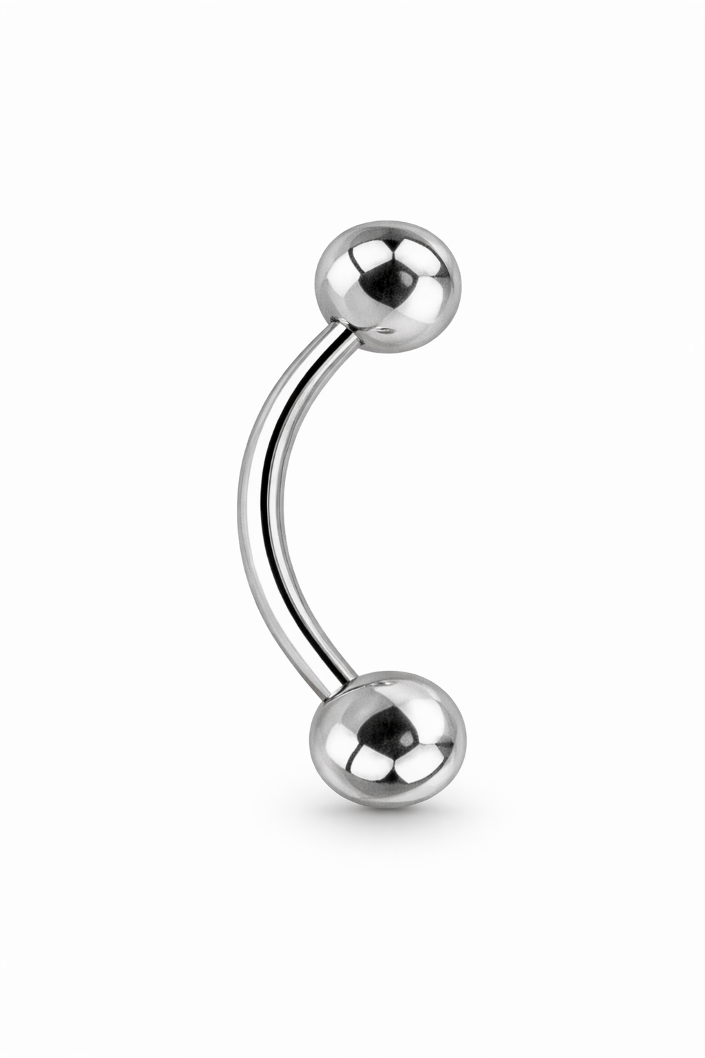 Curved Barbell Eyebrows Piercing