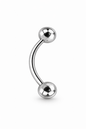 Curved Barbell Eyebrows Piercing