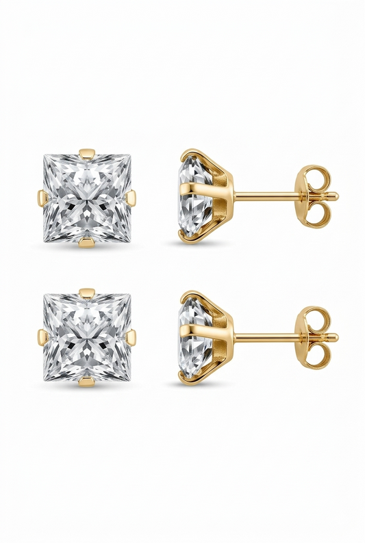 Aurea Square Studs