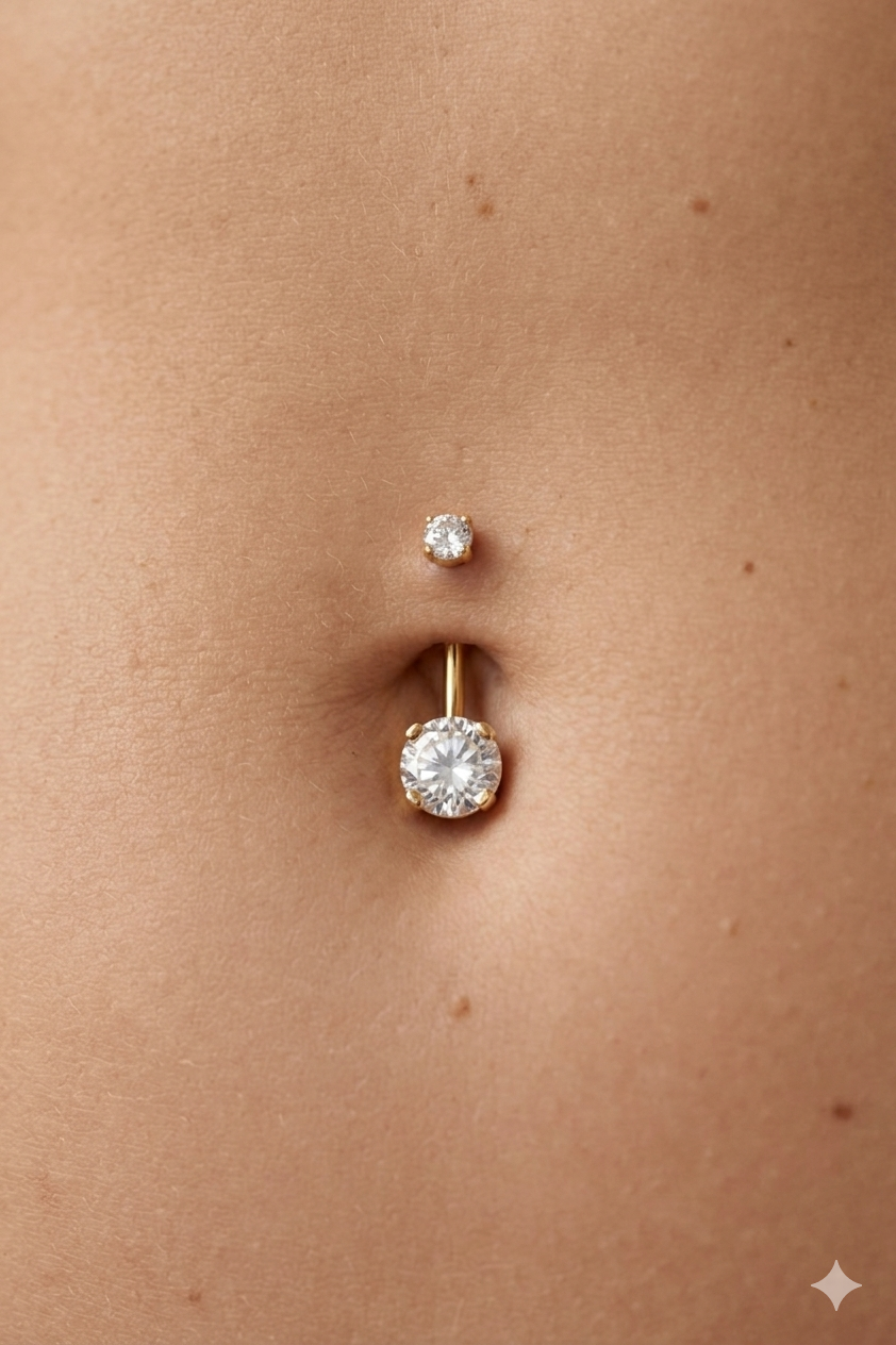 Velya Duo Belly Piercing