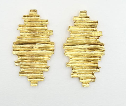 Gold Cascade Earrings