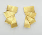 Layered Gold Geometric Earrings