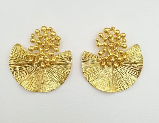 Solar Fan Earrings