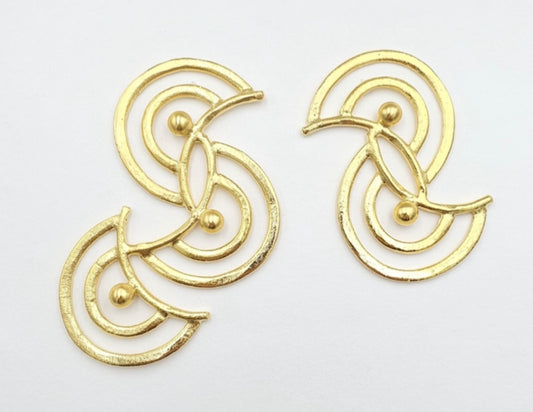 Asymmetric Statement earrings