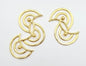 Asymmetric Statement earrings