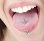 Tongue piercing